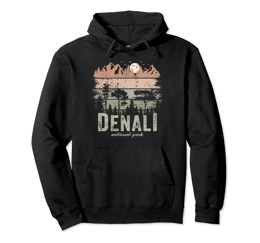 Denali National Park Us Denali Hoodie - Aesthetic Graphic Unisex - T-Shirt, Sweatshirt, Hoodie