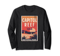 Capitol Reef National Park Utah Sweatshirt - Minimalist Print Men Women - T-Shirt, Sweatshirt, Hoodie