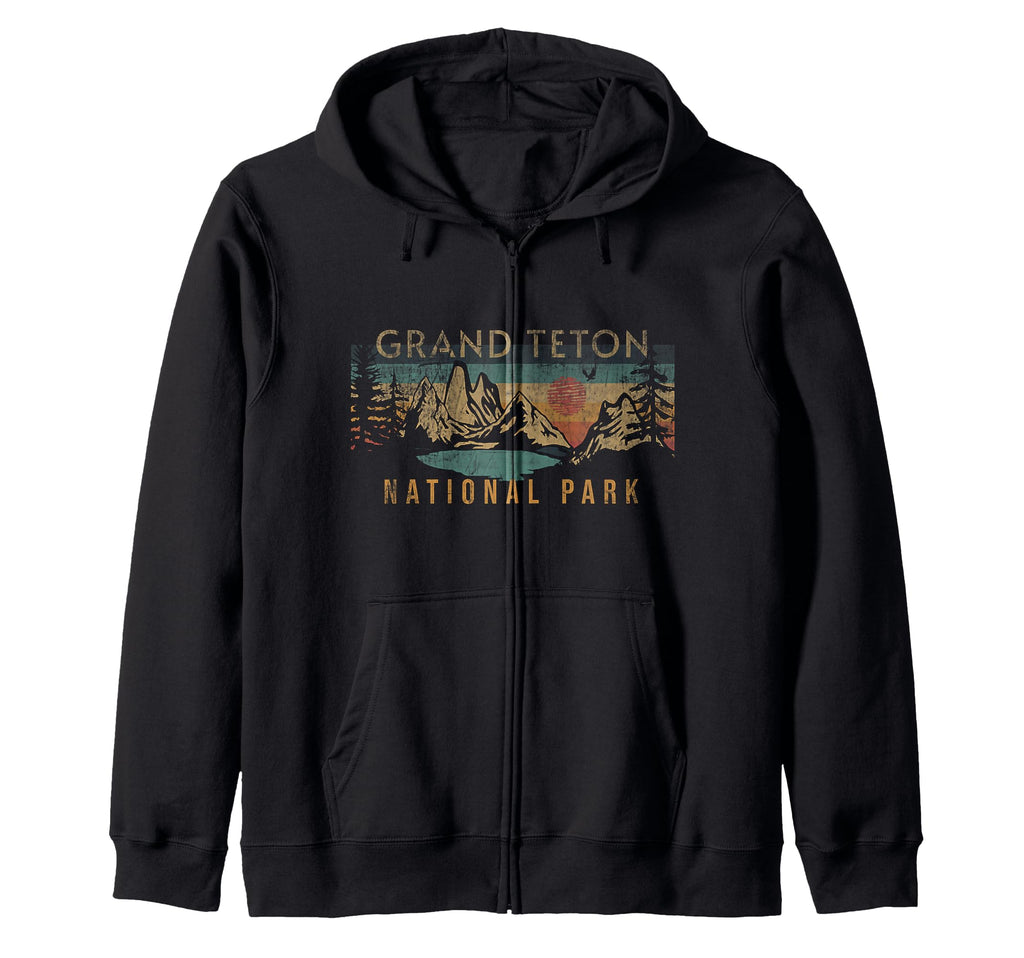 Grand Teton National Park Wyoming Usa T-Shirt - Fun Novelty Design Unisex - T-Shirt, Sweatshirt, Hoodie