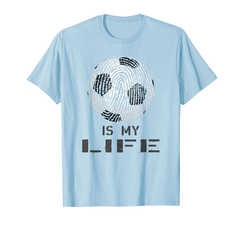 Dna Fingerprint Soccer Ball Soccer Is My T-Shirt - Graphic Print Men Women - T-Shirt, Sweatshirt, Hoodie