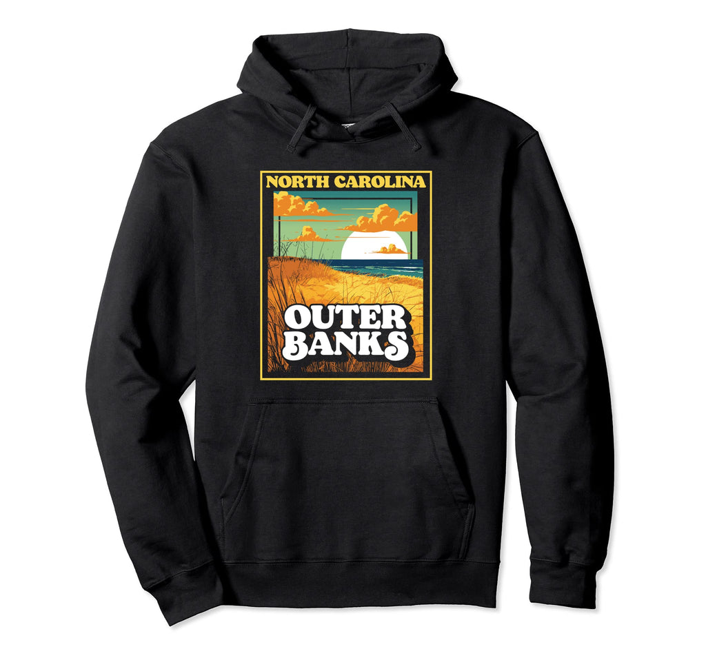 Outer Banks Wpa National Parks Hoodie - Graphic Print Men Women - T-Shirt, Sweatshirt, Hoodie