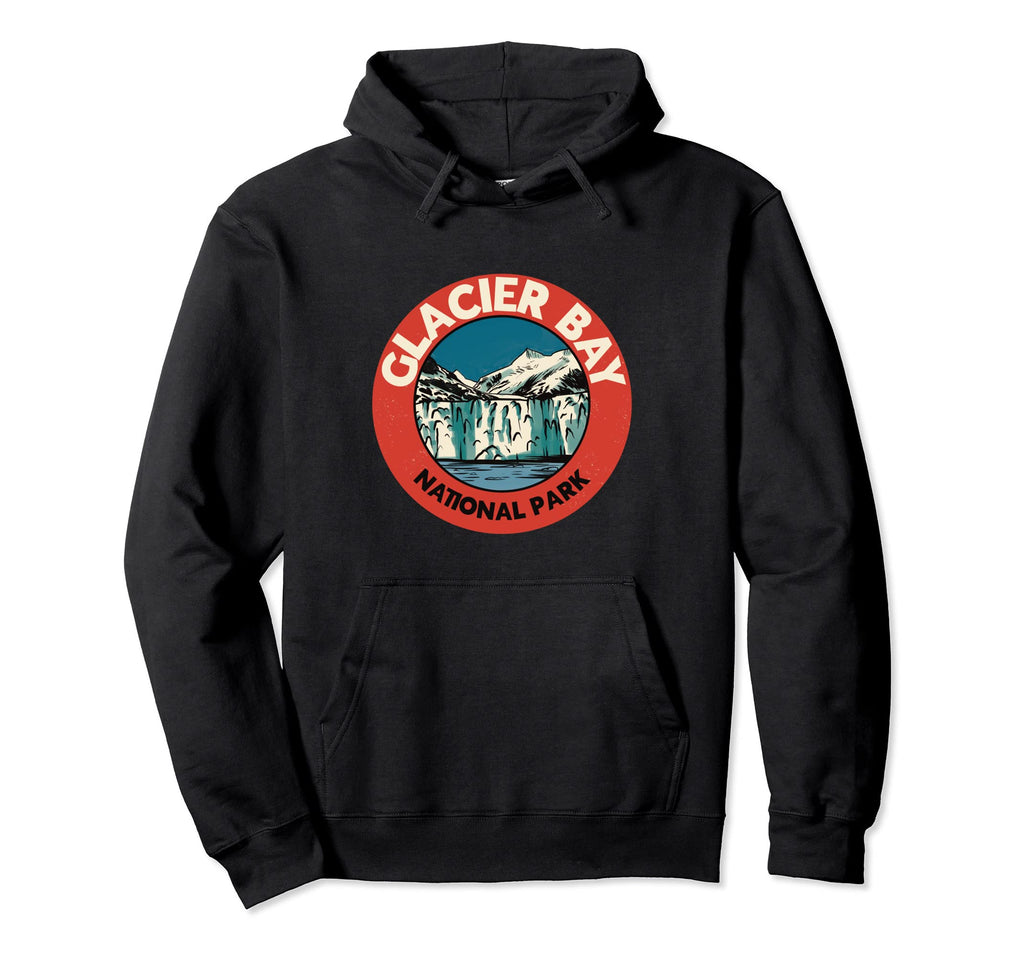 Glacier Bay National Park Hoodie - Minimalist Print Unisex - T-Shirt, Sweatshirt, Hoodie