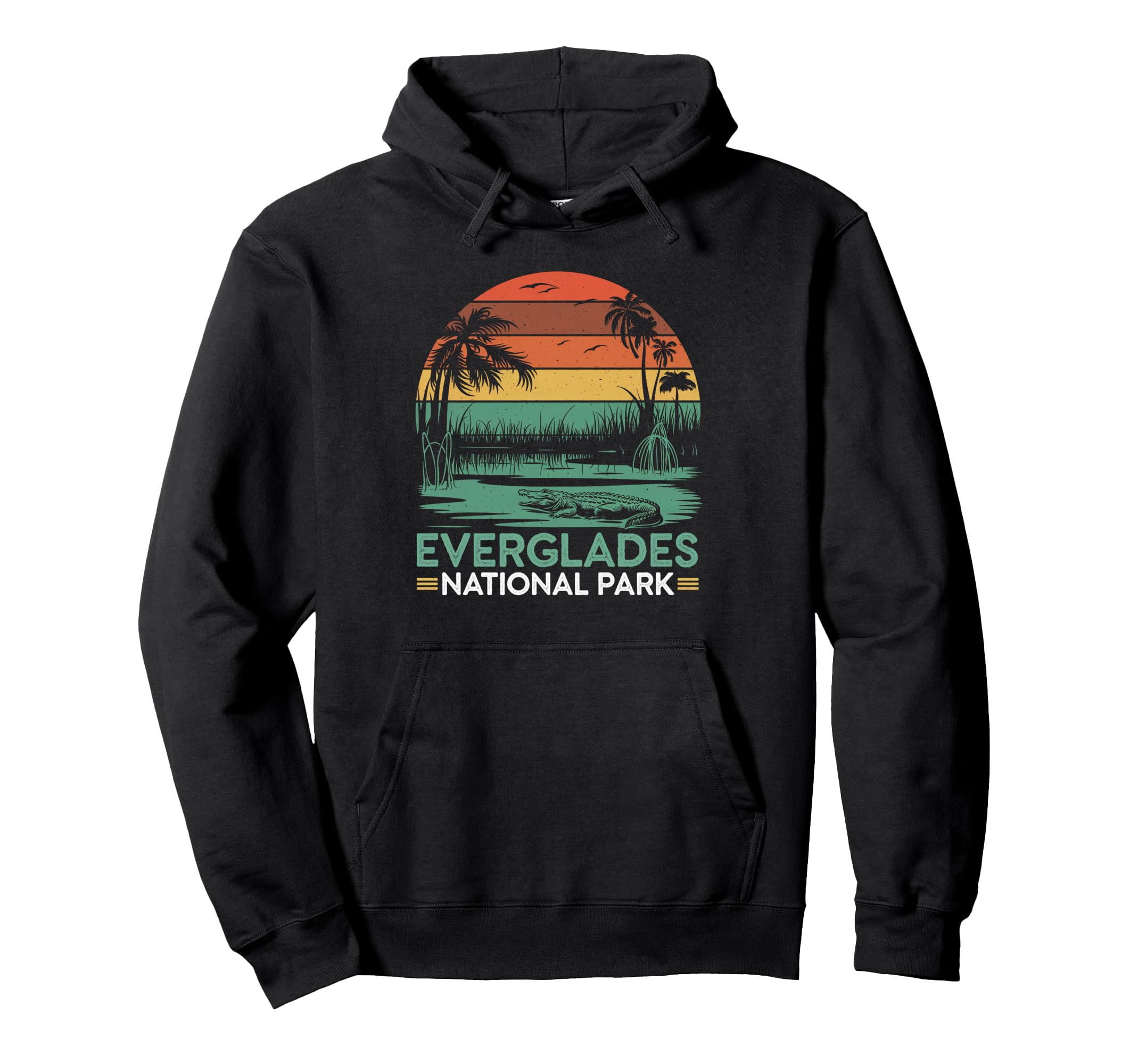 Everglades National Park Florida Hoodie - Casual Everyday Wear Men Women - T-Shirt, Sweatshirt, Hoodie