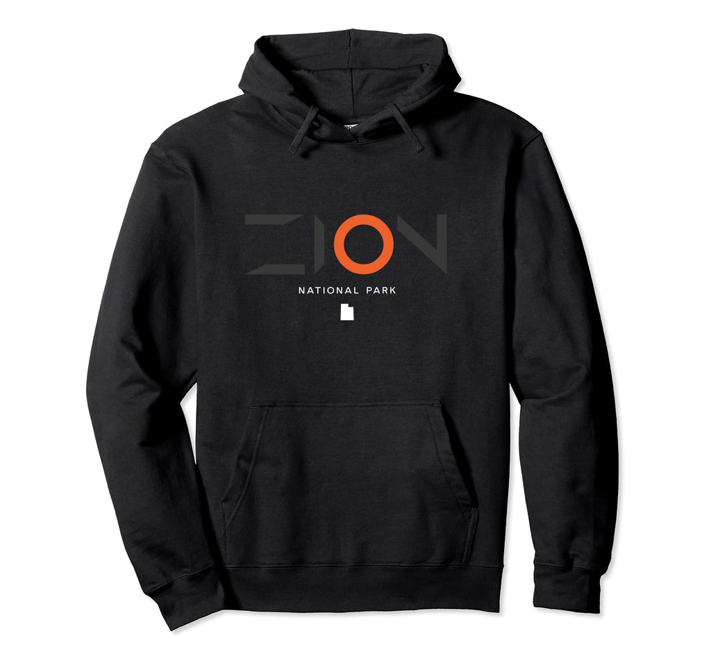 Zion National Park Utah Tonal Hoodie - Novelty Apparel for Adults - T-Shirt, Sweatshirt, Hoodie