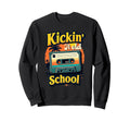Kickin It Old School Mens 80S 90S Sweatshirt - Minimalist Print Men Women - T-Shirt, Sweatshirt, Hoodie