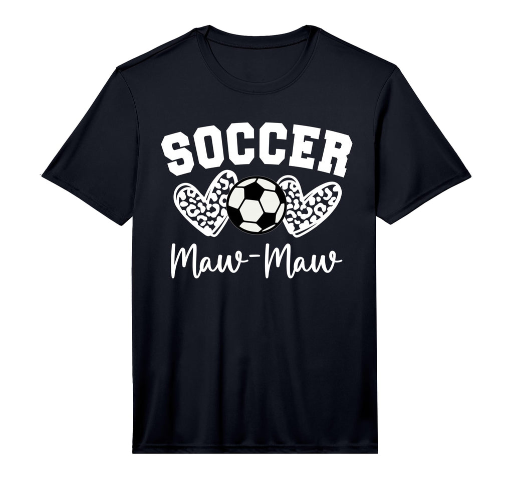 Soccer Maw Maw Matching Family Soccer T-Shirt - Unique Graphic Unisex - T-Shirt, Sweatshirt, Hoodie