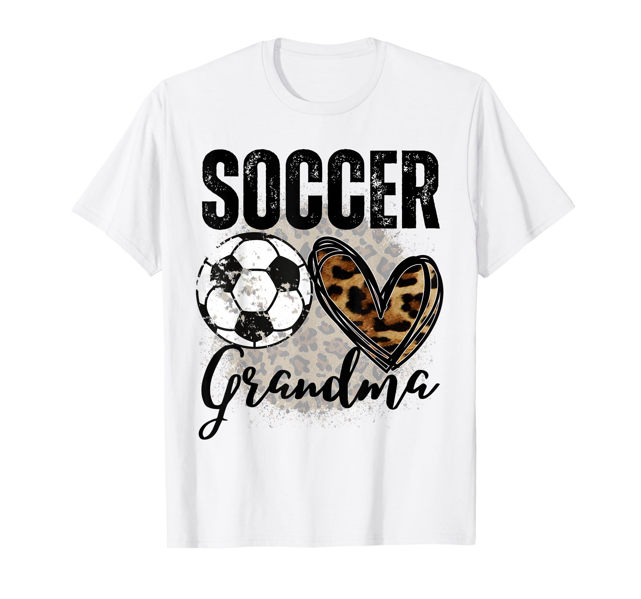 Funny Grandma Proud Soccer Lover Heart T-Shirt - Unique Graphic Unisex - T-Shirt, Sweatshirt, Hoodie