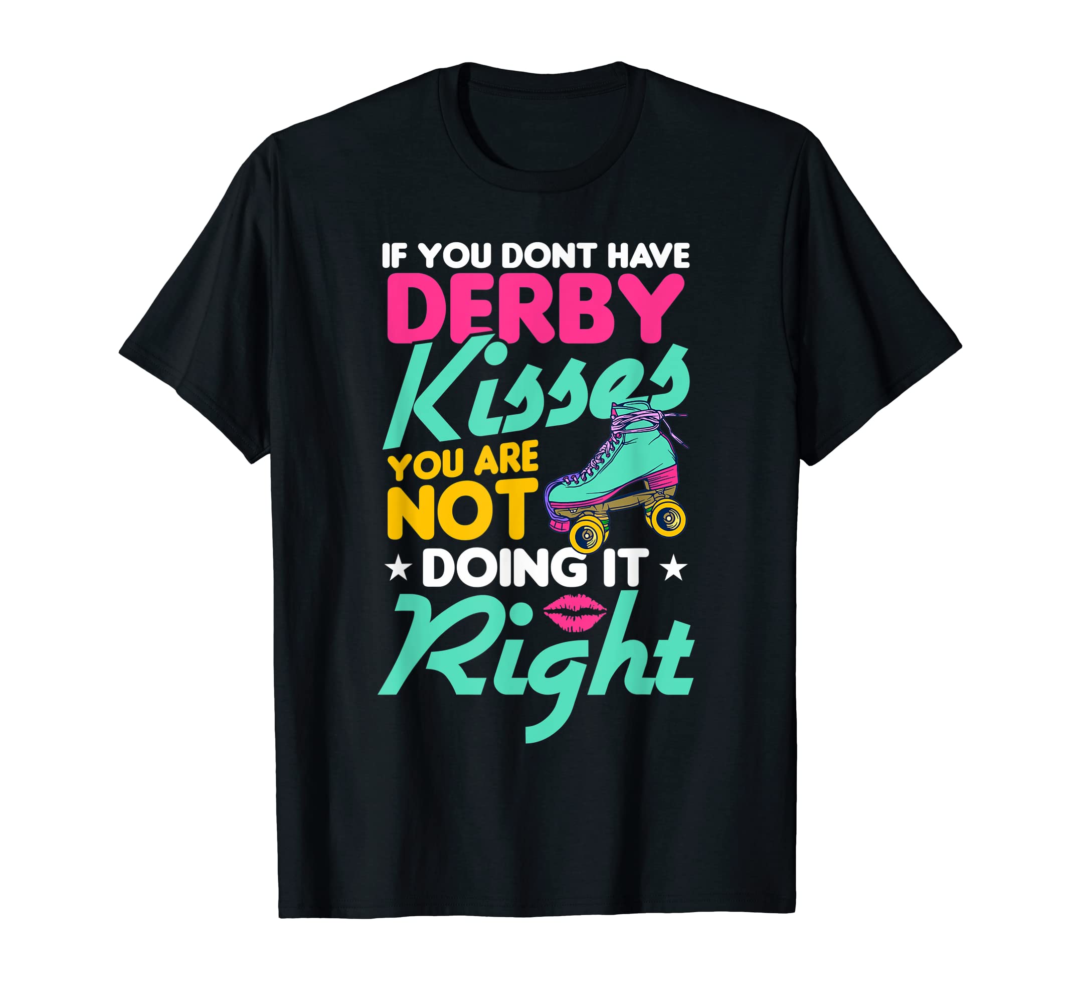Disco Derby Roller Skating T-Shirt - Streetwear Style for Adults - T-Shirt, Sweatshirt, Hoodie