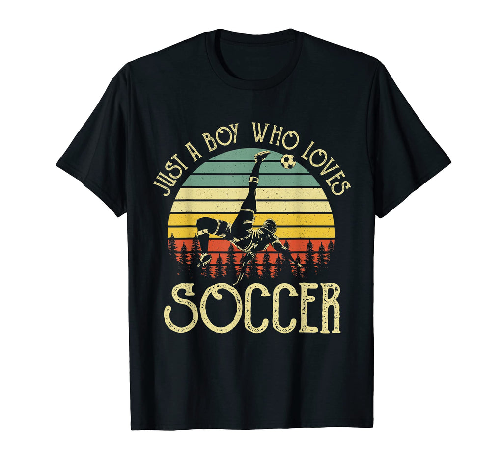 Just Who Loves Soccer Soccer T-Shirt - Casual Everyday Wear Men Women - T-Shirt, Sweatshirt, Hoodie