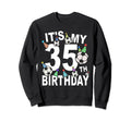 Funny Its My 35Th Birthday Hats Soccer Sweatshirt - Trendy Graphic Unisex - T-Shirt, Sweatshirt, Hoodie