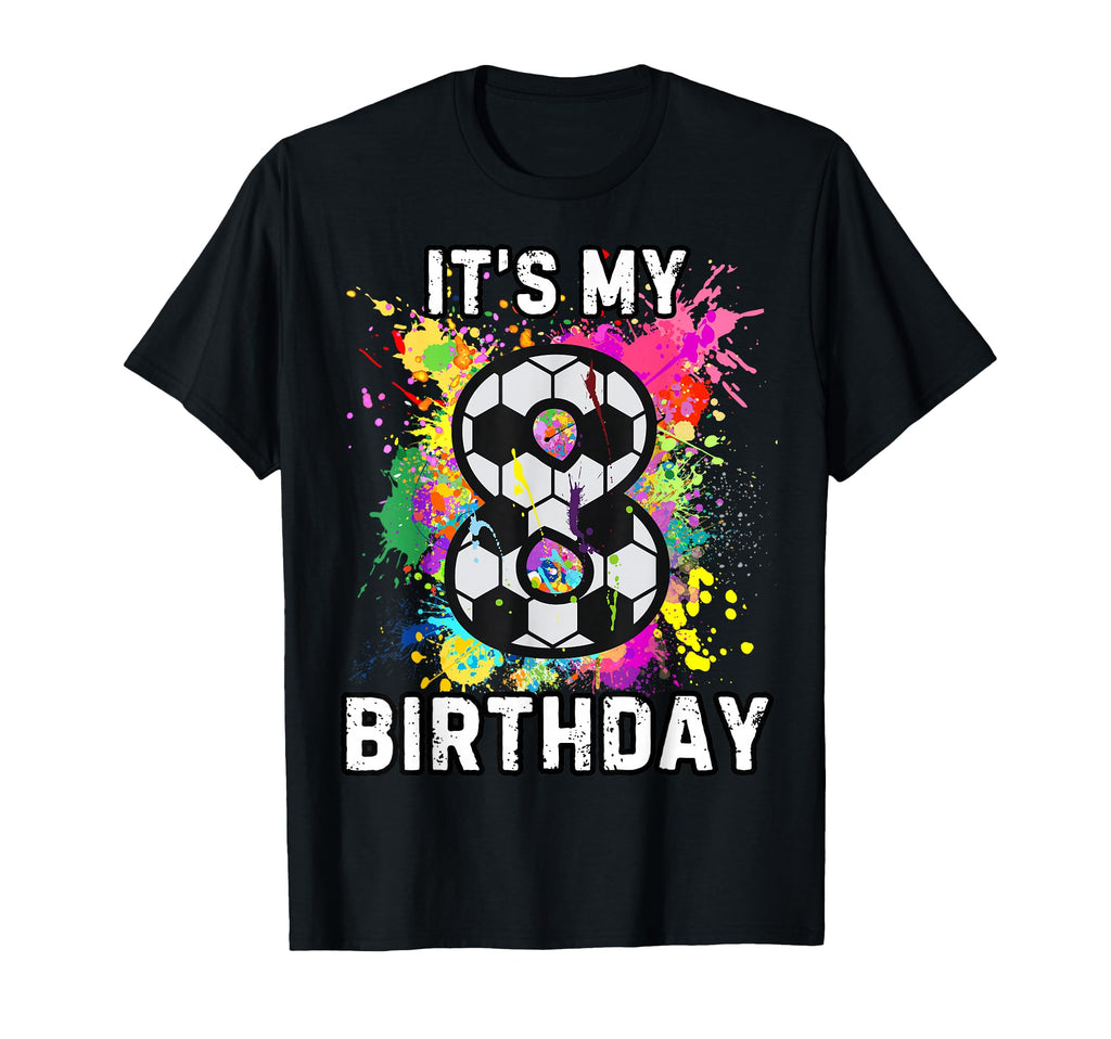 Soccer Birthday Matching Party T-Shirt - Fun Novelty Design for Adults - T-Shirt, Sweatshirt, Hoodie