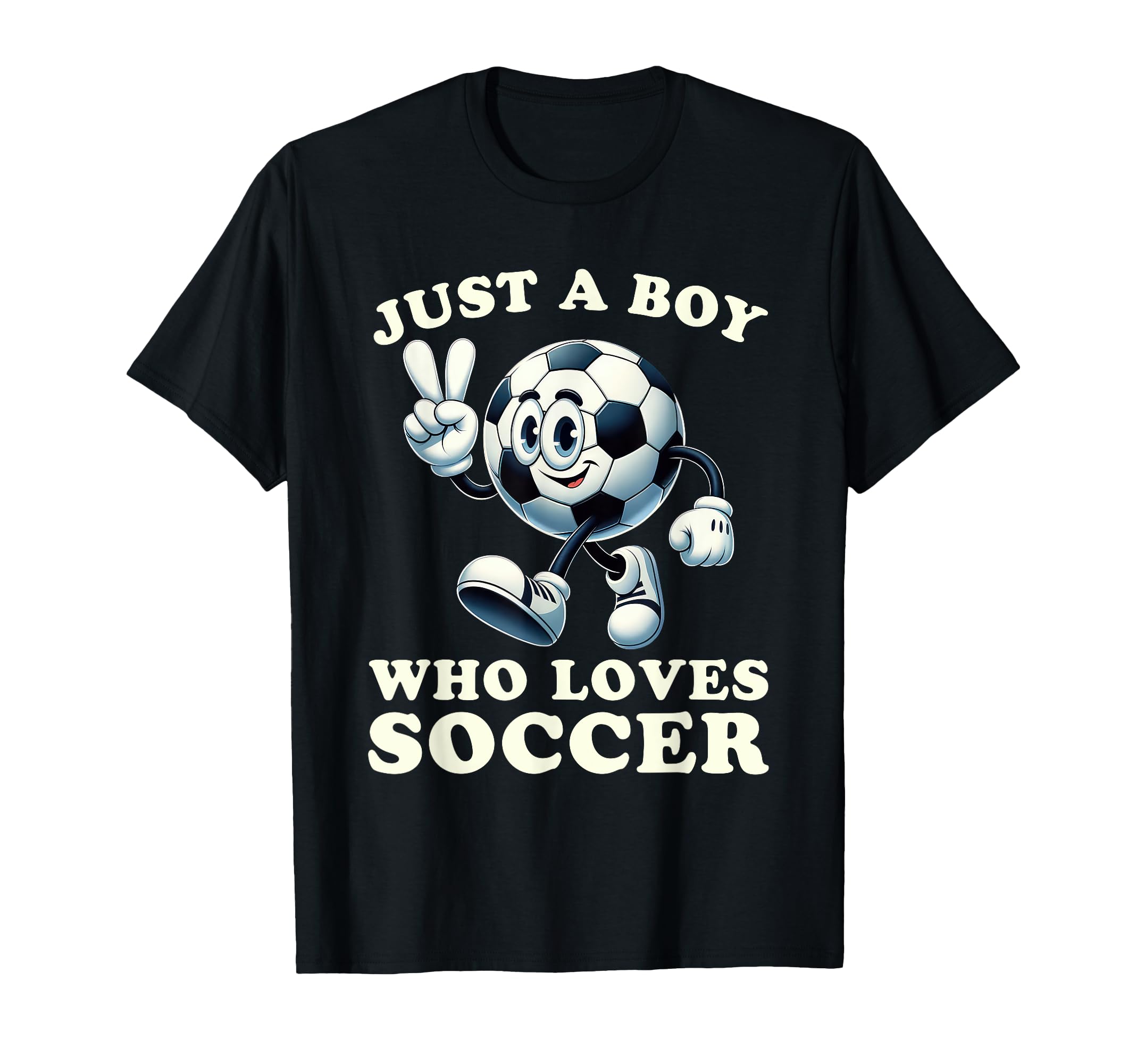 Just Who Loves Soccer Soccer Player T-Shirt - Fun Novelty Design for Adults - T-Shirt, Sweatshirt, Hoodie