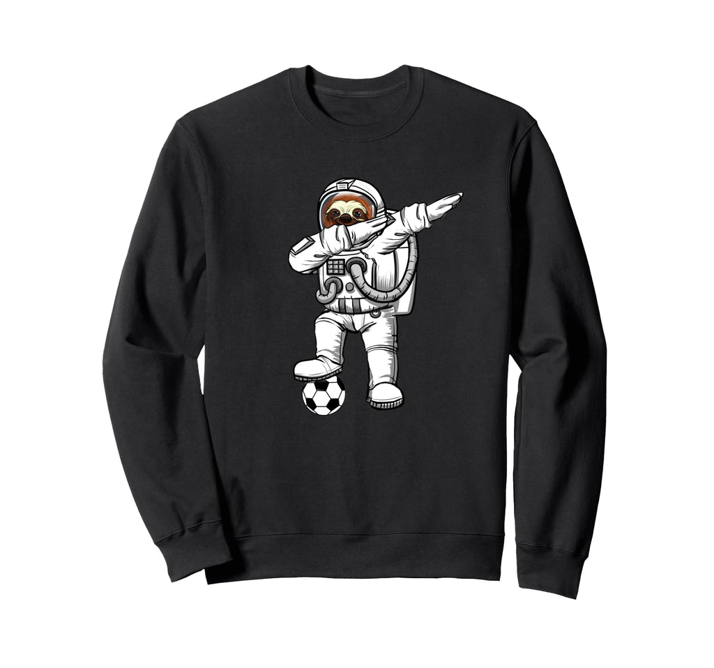 Astronaut Astronomy Dabbing Sloth Sweatshirt - Novelty Apparel Men Women - T-Shirt, Sweatshirt, Hoodie