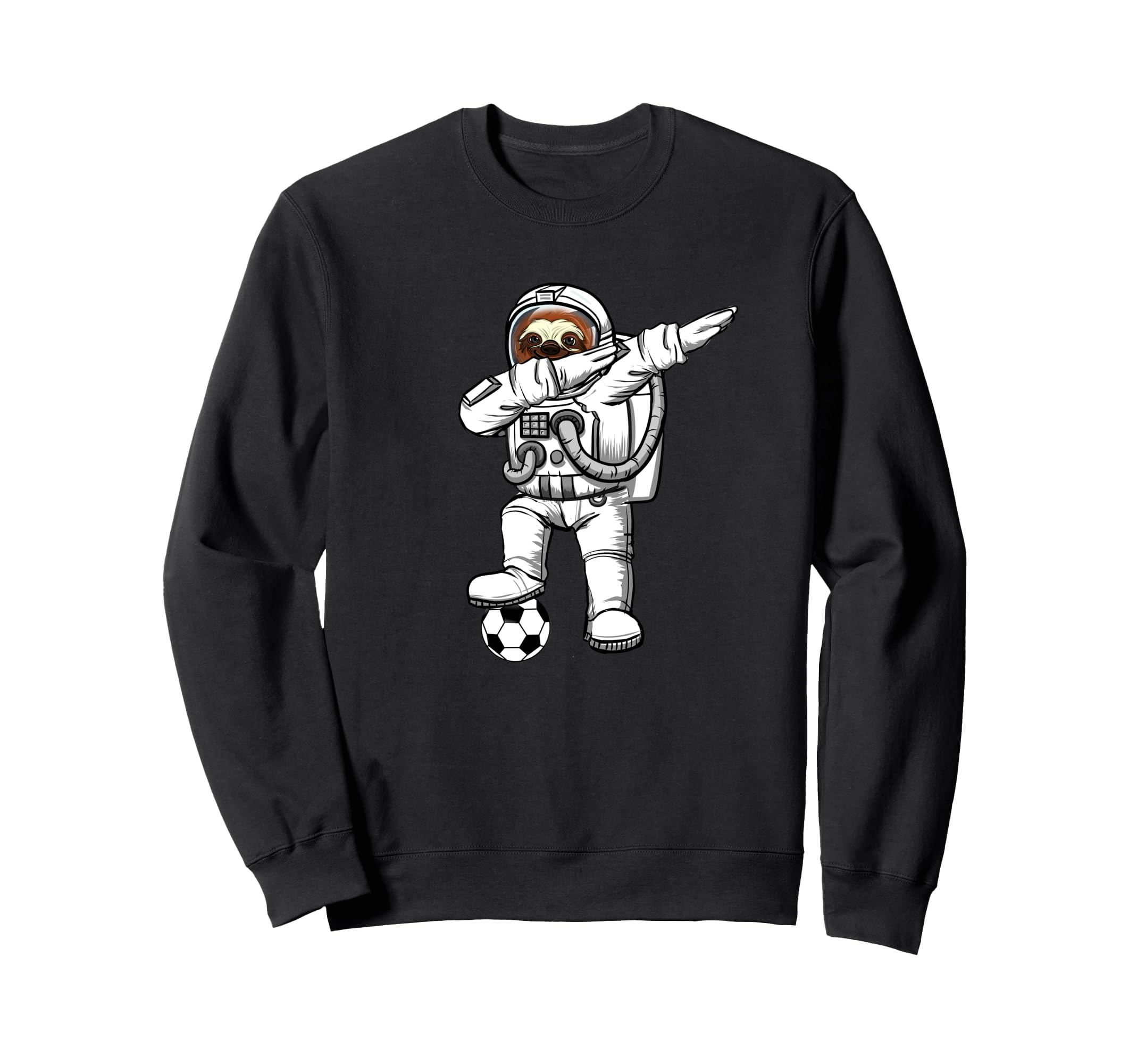 Astronaut Astronomy Dabbing Sloth Sweatshirt - Novelty Apparel Men Women - T-Shirt, Sweatshirt, Hoodie