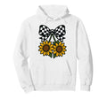 Checkered Bow Sunflower Y2K Aesthetic Hoodie - Streetwear Style Men Women - T-Shirt, Sweatshirt, Hoodie