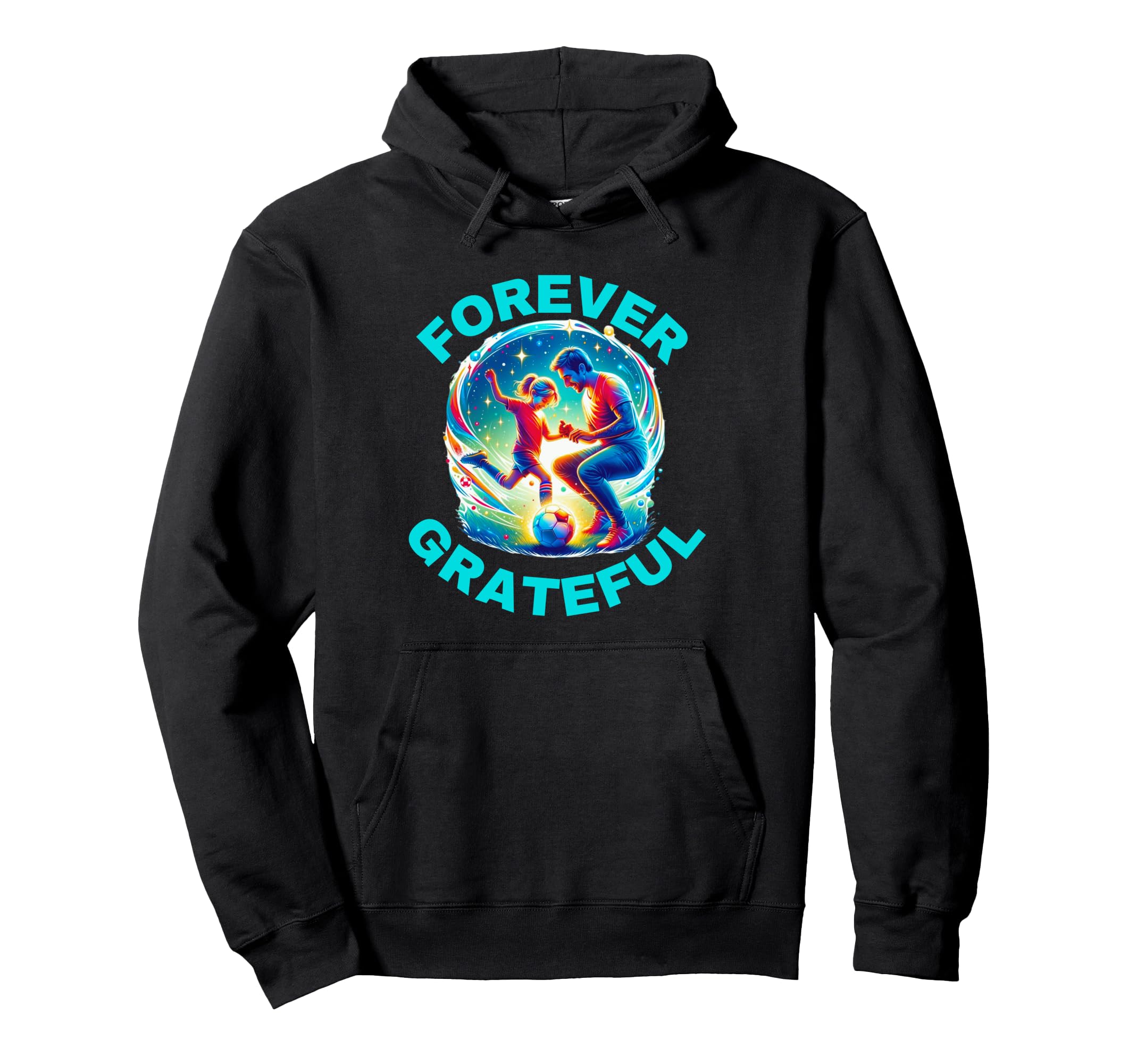 Nice Holidays Soccer Dad From Hoodie - Aesthetic Graphic for Adults - T-Shirt, Sweatshirt, Hoodie