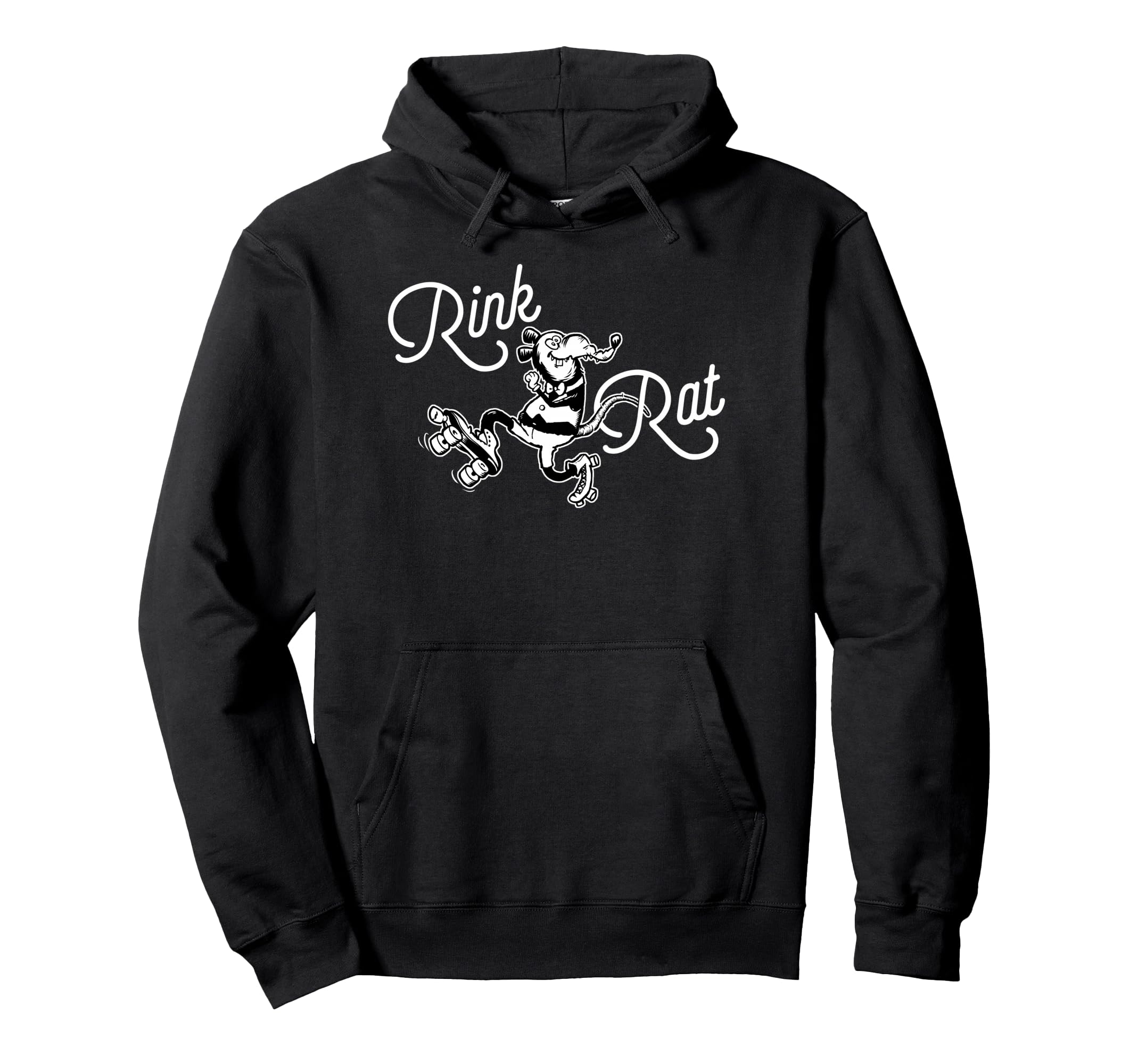Roller Skating Weird Rink Rat Old Hoodie - Casual Everyday Wear Unisex - T-Shirt, Sweatshirt, Hoodie
