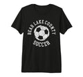 Bear Lake County Soccer Distressed T-Shirt - Custom Art Print for Adults - T-Shirt, Sweatshirt, Hoodie