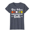 Mom Surrounded Balls Funny Sports Mommy T-Shirt - Streetwear Style Unisex - T-Shirt, Sweatshirt, Hoodie