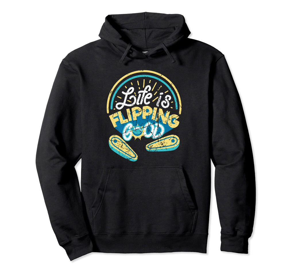 Arcade Pinball 80S Arcade Hoodie - Novelty Apparel Men Women - T-Shirt, Sweatshirt, Hoodie