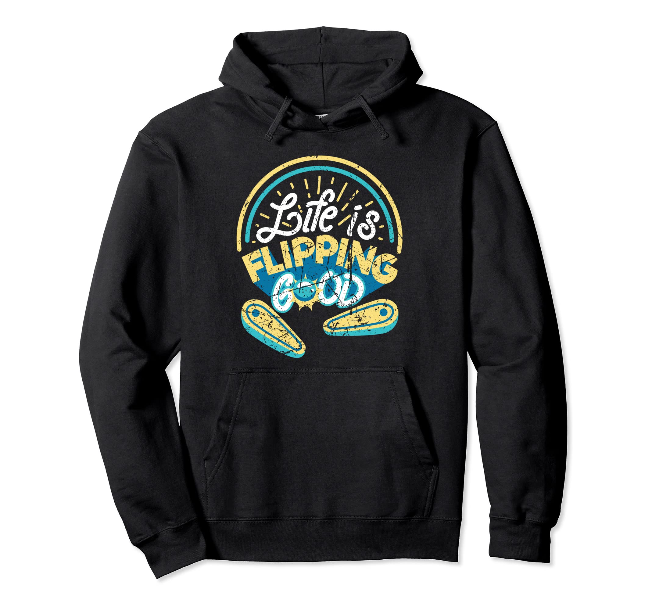 Arcade Pinball 80S Arcade Hoodie - Novelty Apparel Men Women - T-Shirt, Sweatshirt, Hoodie