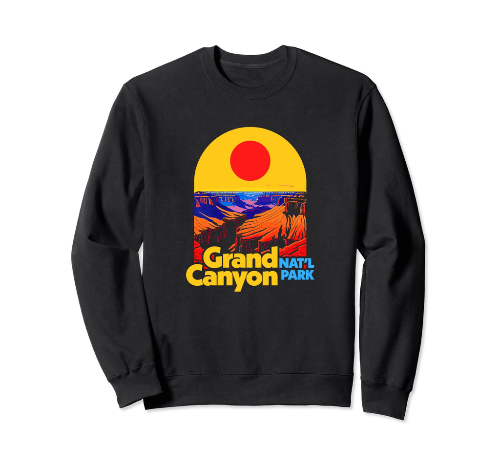 Grand Canyon National Park Outdoor Sweatshirt - Unique Graphic Unisex - T-Shirt, Sweatshirt, Hoodie