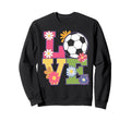 Funny Soccer Art Soccer Player Sweatshirt - Graphic Print for Adults - T-Shirt, Sweatshirt, Hoodie