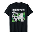 4 Year Old Soccer Birthday 4Th Birthday T-Shirt - Trendy Graphic Unisex - T-Shirt, Sweatshirt, Hoodie