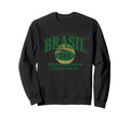 Brazil Gift Flag Brazilian Fan Sweatshirt - Aesthetic Graphic for Adults - T-Shirt, Sweatshirt, Hoodie