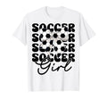 Womens Coquette Bow Soccer Player Gifts T-Shirt - Graphic Print Unisex - T-Shirt, Sweatshirt, Hoodie