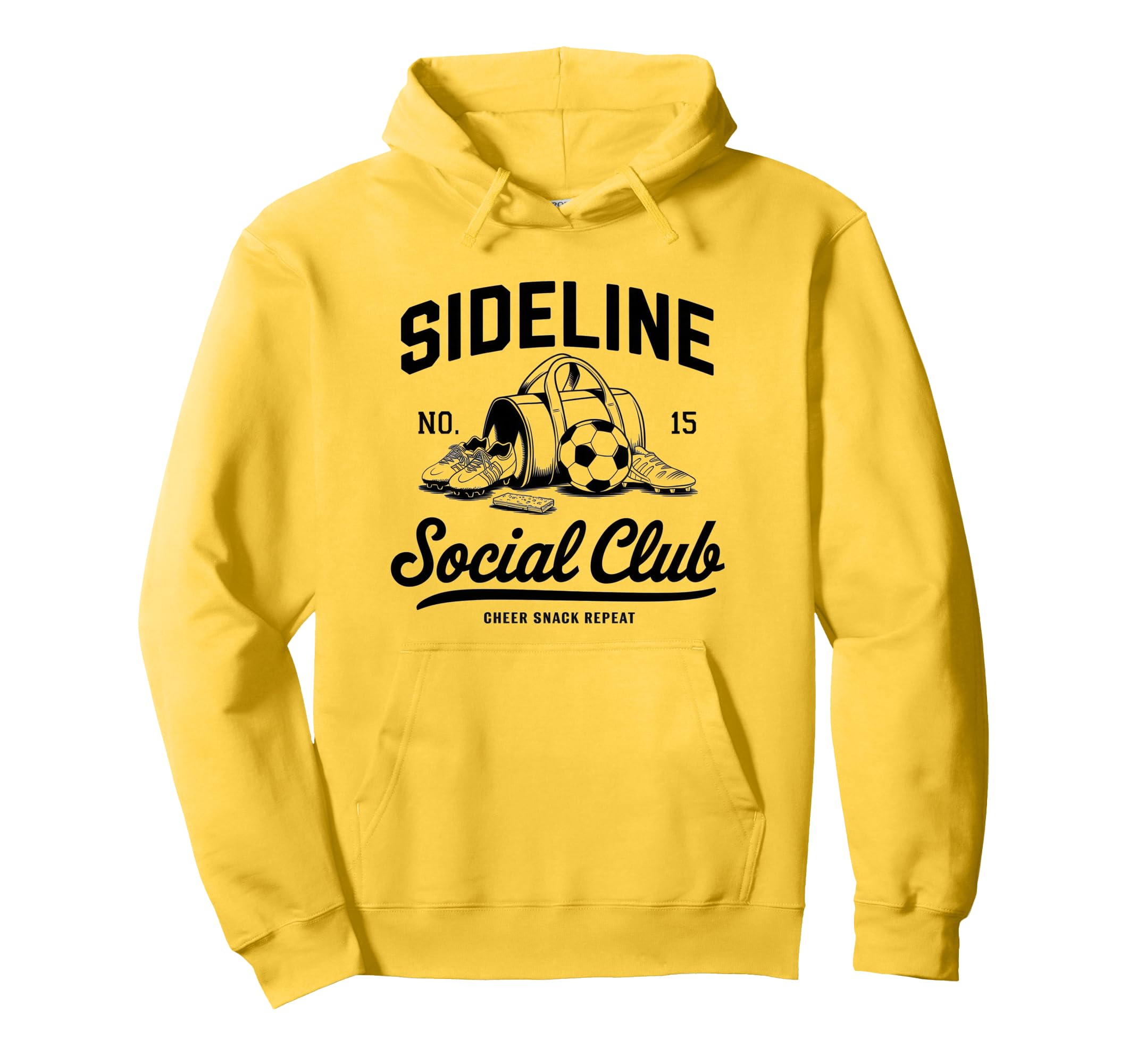 Sideline Social Club Soccer Mom Game Day Hoodie - Streetwear Style Unisex - T-Shirt, Sweatshirt, Hoodie