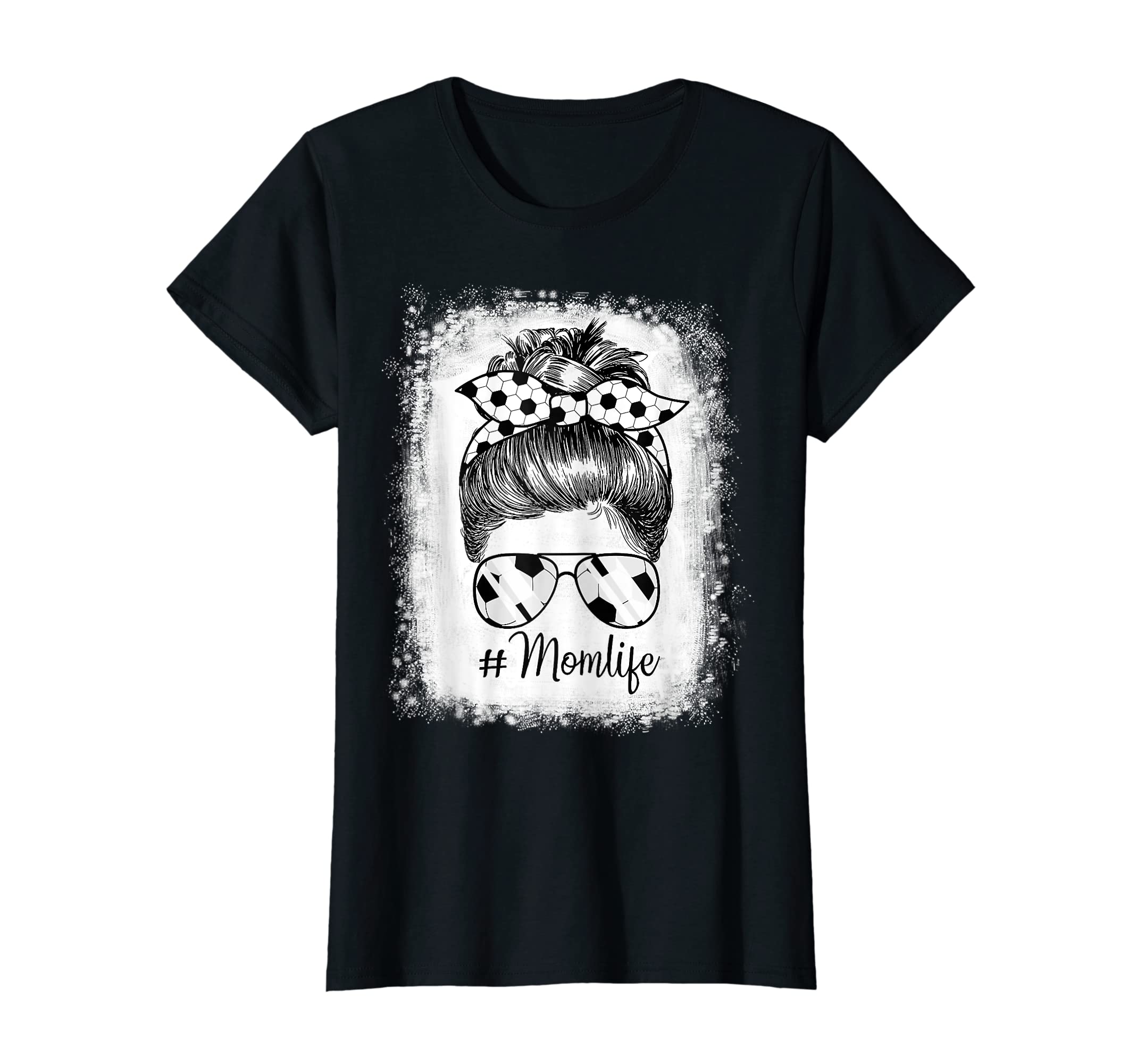 Womens Soccer Mom Funny Soccer Ball T-Shirt - Fun Novelty Design Unisex - T-Shirt, Sweatshirt, Hoodie