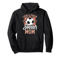 Loud And Proud Soccer Mom Floral Flowers Hoodie - Graphic Print for Adults - T-Shirt, Sweatshirt, Hoodie