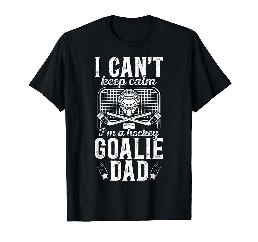 Im Hockey Goalie Dad Ice Hockey Keeper T-Shirt - Trendy Graphic for Adults - T-Shirt, Sweatshirt, Hoodie