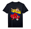 Dabbing Soccer Venezuela Jersey T-Shirt - Aesthetic Graphic Unisex - T-Shirt, Sweatshirt, Hoodie