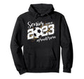 Proud Mama 2023 Senior Graduate Hoodie - Aesthetic Graphic Men Women - T-Shirt, Sweatshirt, Hoodie