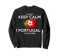 Portugal Football Fan Soccer Sweatshirt - Aesthetic Graphic for Adults - T-Shirt, Sweatshirt, Hoodie
