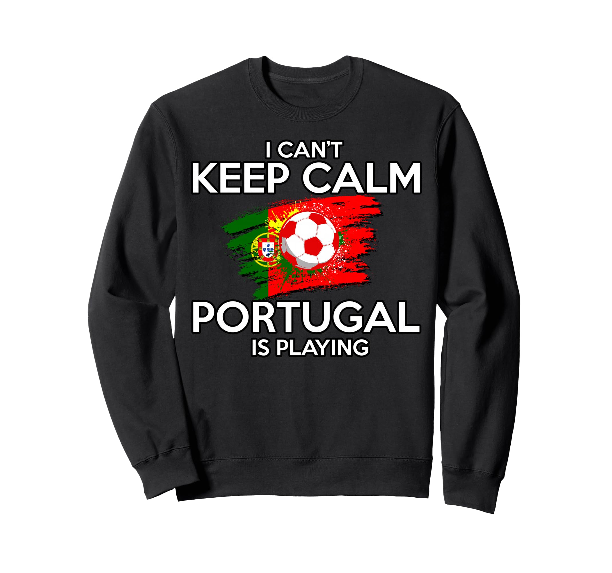 Portugal Football Fan Soccer Game Sweatshirt - Streetwear Style for Adults - T-Shirt, Sweatshirt, Hoodie