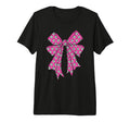 Soccer Ball Coquette Bow Soccer Mom T-Shirt - Novelty Apparel Men Women - T-Shirt, Sweatshirt, Hoodie