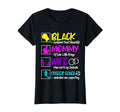 Black Mommy Wife Soccer Coach Mothers Day T-Shirt - Trendy Graphic Unisex - T-Shirt, Sweatshirt, Hoodie