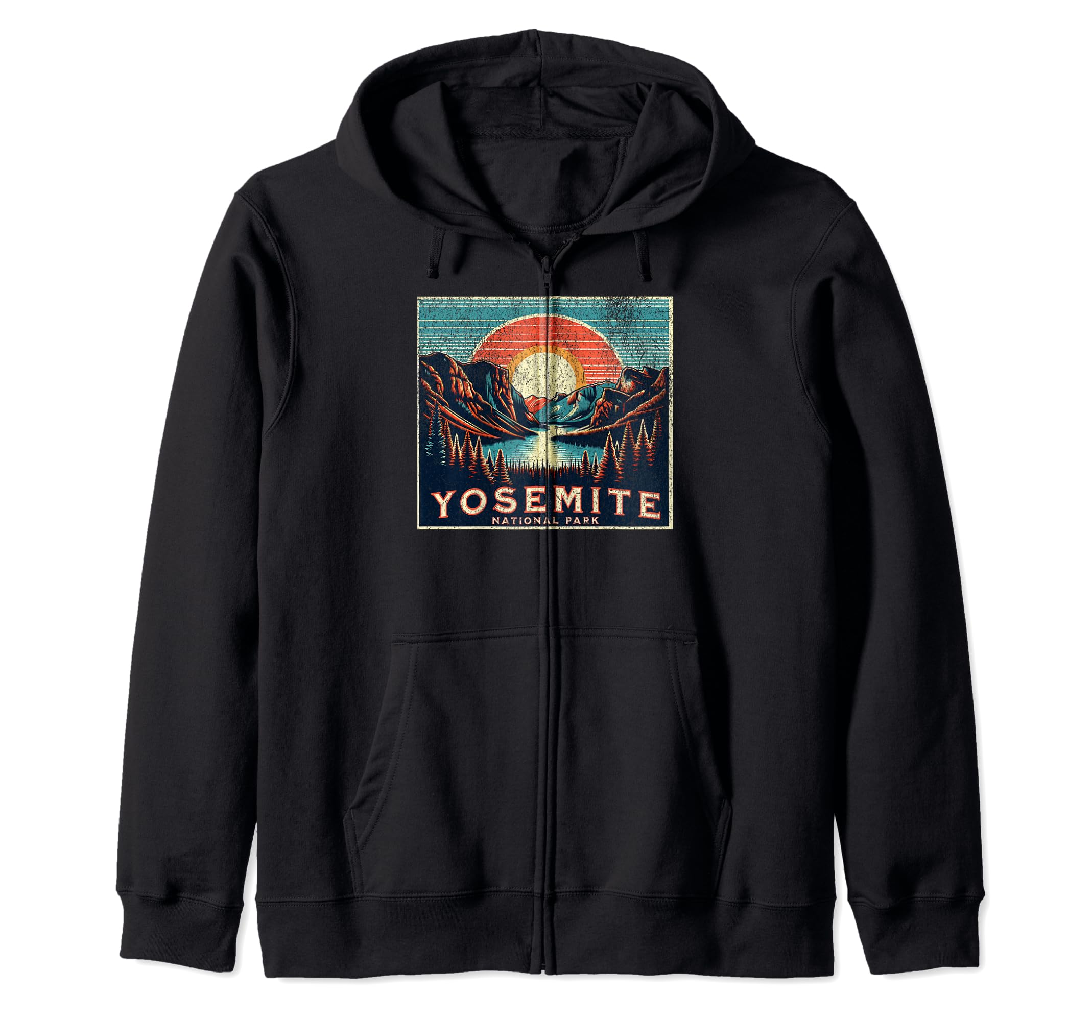 Yosemite National Park California Usa Hoodie - Novelty Apparel Men Women - T-Shirt, Sweatshirt, Hoodie