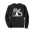 Ball Dad Volleyball Soccer Dad Ballers Sweatshirt - Graphic Print Unisex - T-Shirt, Sweatshirt, Hoodie