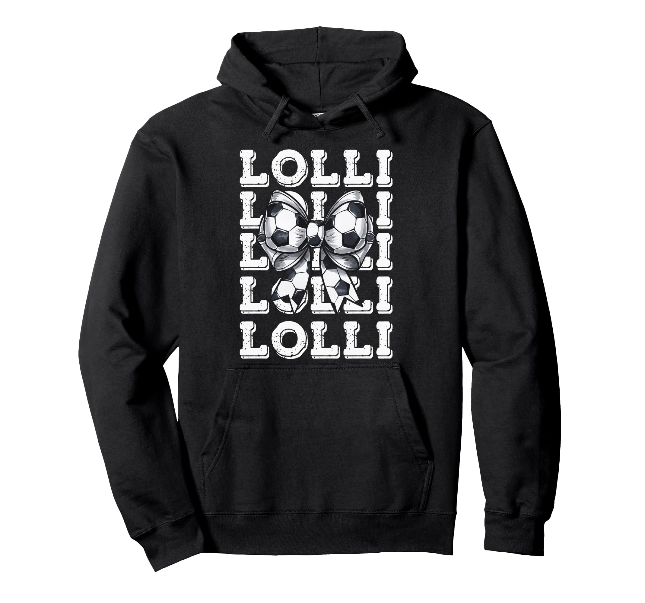 Coquette Soccer Lolli Matching Family Hoodie - Novelty Apparel for Adults - T-Shirt, Sweatshirt, Hoodie