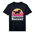 Horse And Soccer Or Horses T-Shirt - Custom Art Print for Adults - T-Shirt, Sweatshirt, Hoodie