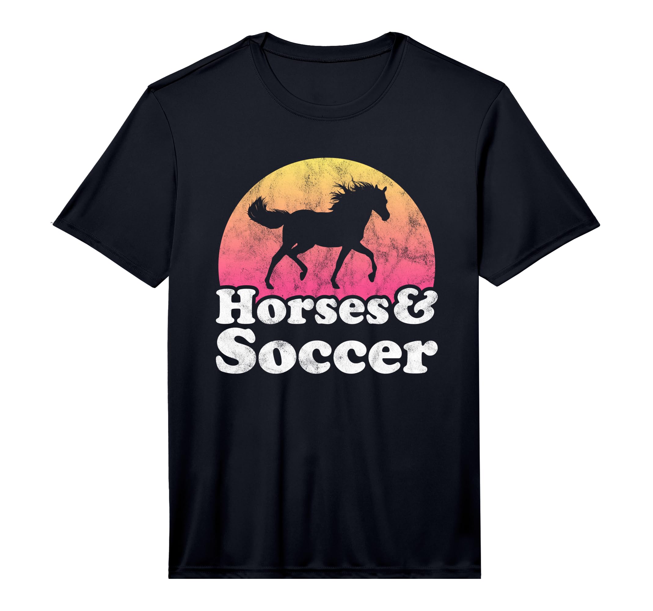 Horse And Soccer Or Horses T-Shirt - Custom Art Print for Adults - T-Shirt, Sweatshirt, Hoodie