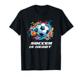 Soccer Collection Soccer Is Heart T-Shirt - Minimalist Print Men Women - T-Shirt, Sweatshirt, Hoodie