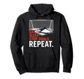 Eat Sleep Stop Goal Repeat Coach Hoodie - Aesthetic Graphic for Adults - T-Shirt, Sweatshirt, Hoodie