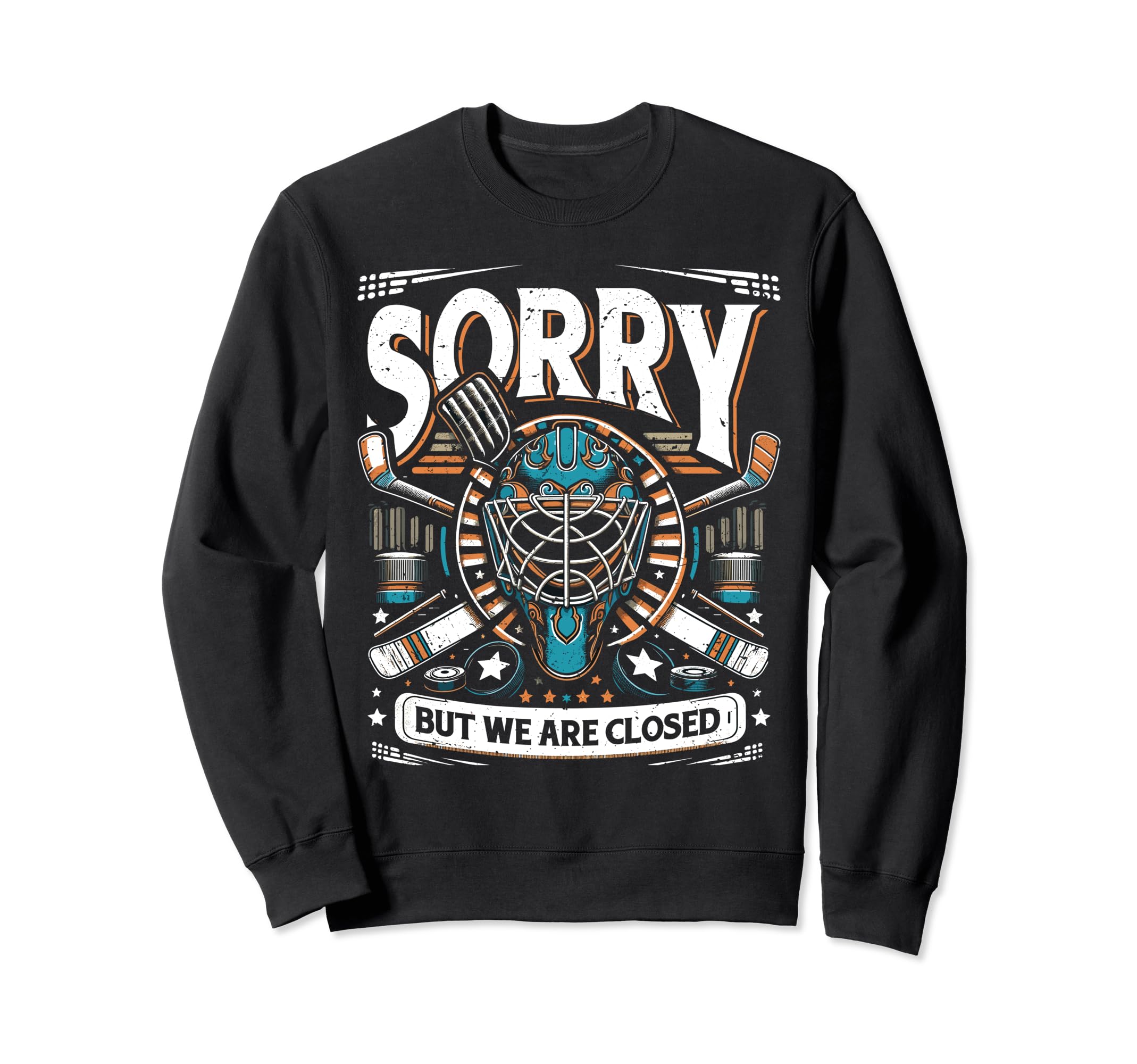 Ice Hockey Player Ice Hockey Goalie Sweatshirt - Novelty Apparel for Adults - T-Shirt, Sweatshirt, Hoodie