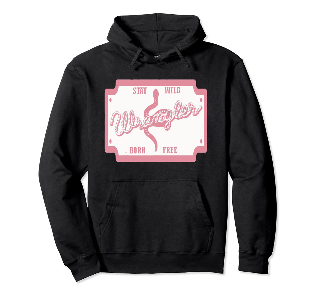 Wrangler Western Country Cowboy Snake Hoodie - Minimalist Print Men Women - T-Shirt, Sweatshirt, Hoodie