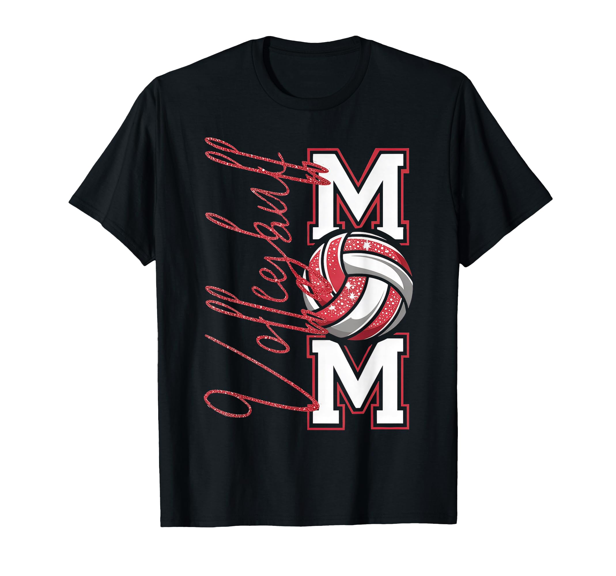 Volleyball Mom Game Day Mama T Sweatshirt - Casual Everyday Wear Unisex - T-Shirt, Sweatshirt, Hoodie